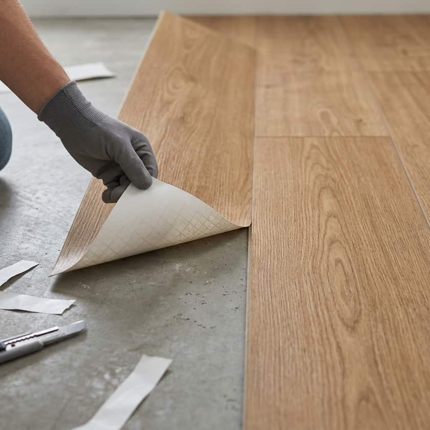 Peel and Stick Vinyl Flooring Guide | Waterproof & Click Flooring Near Me