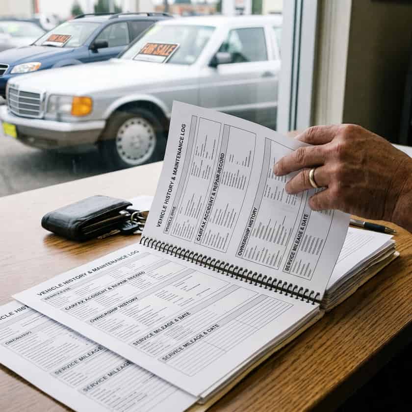 Vehicle History, Test-Drive, and Negotiation Guide for Senior Car Buyers
