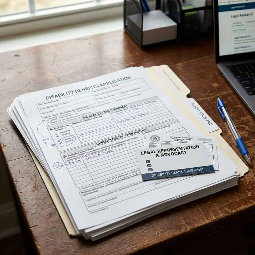 How to Choose Legal Representation for Disability Benefits and Build a Stronger Application