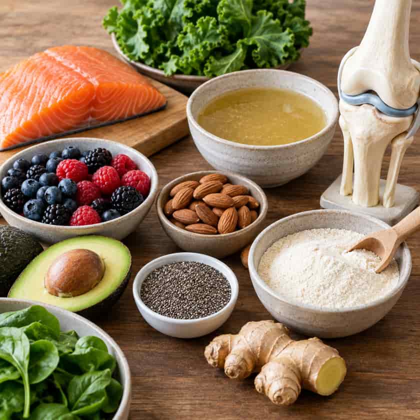 Alimenti Che Possono Sostenere la Salute della Cartilagine del Ginocchio e delle Articolazioni