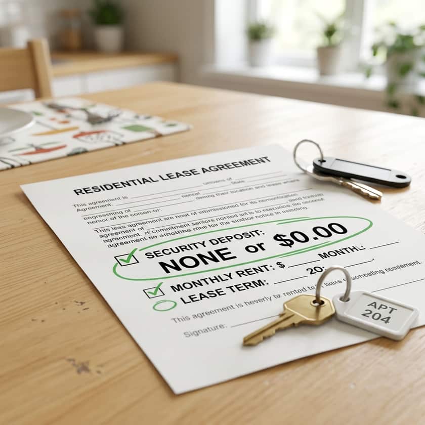 No‑Deposit Rental Guide! Solve Housing Problems for Low‑Income Seniors
