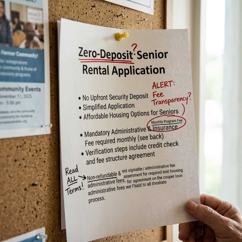 Navigating Zero-Deposit Rental Offers: A Safety Guide for Low-Income Seniors