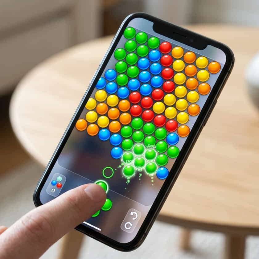 Unwinding with the Ultimate Casual iOS Bubble Pop Games