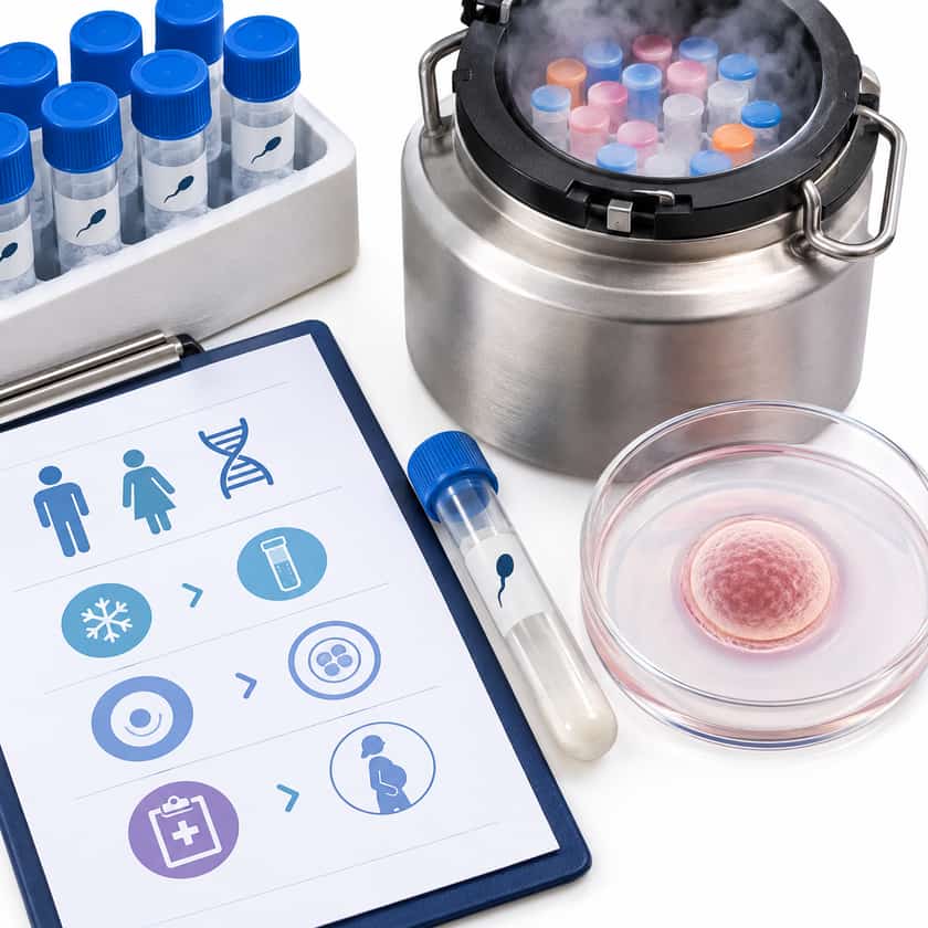 Comprehensive Guide to Donor Gametes: Sperm Banking, Donor Eggs, and Clinical Protocols