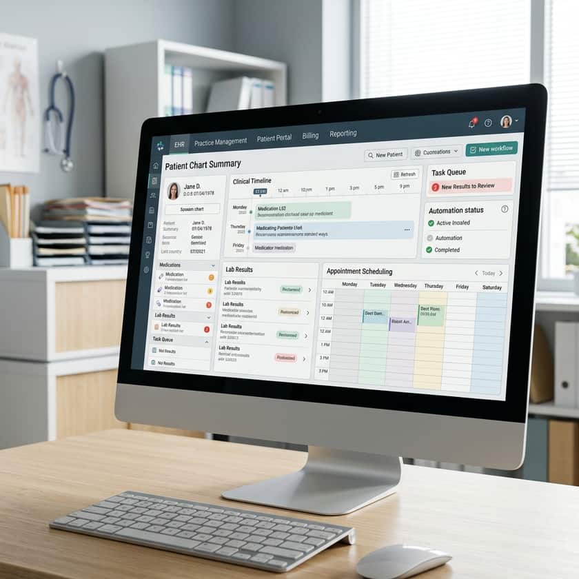 La revolución del software médico en 2026: funciones clave y flujos de trabajo para centros modernos