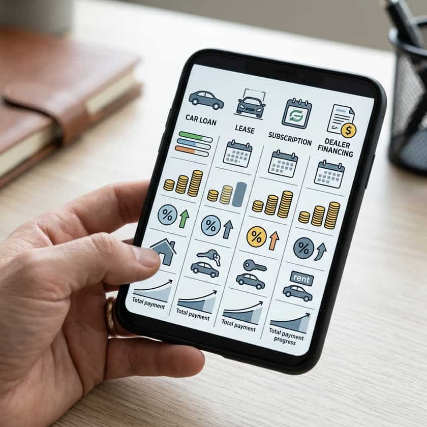 Pay Monthly Cars Guide: Comparing Loans, Leases, and Total Cost