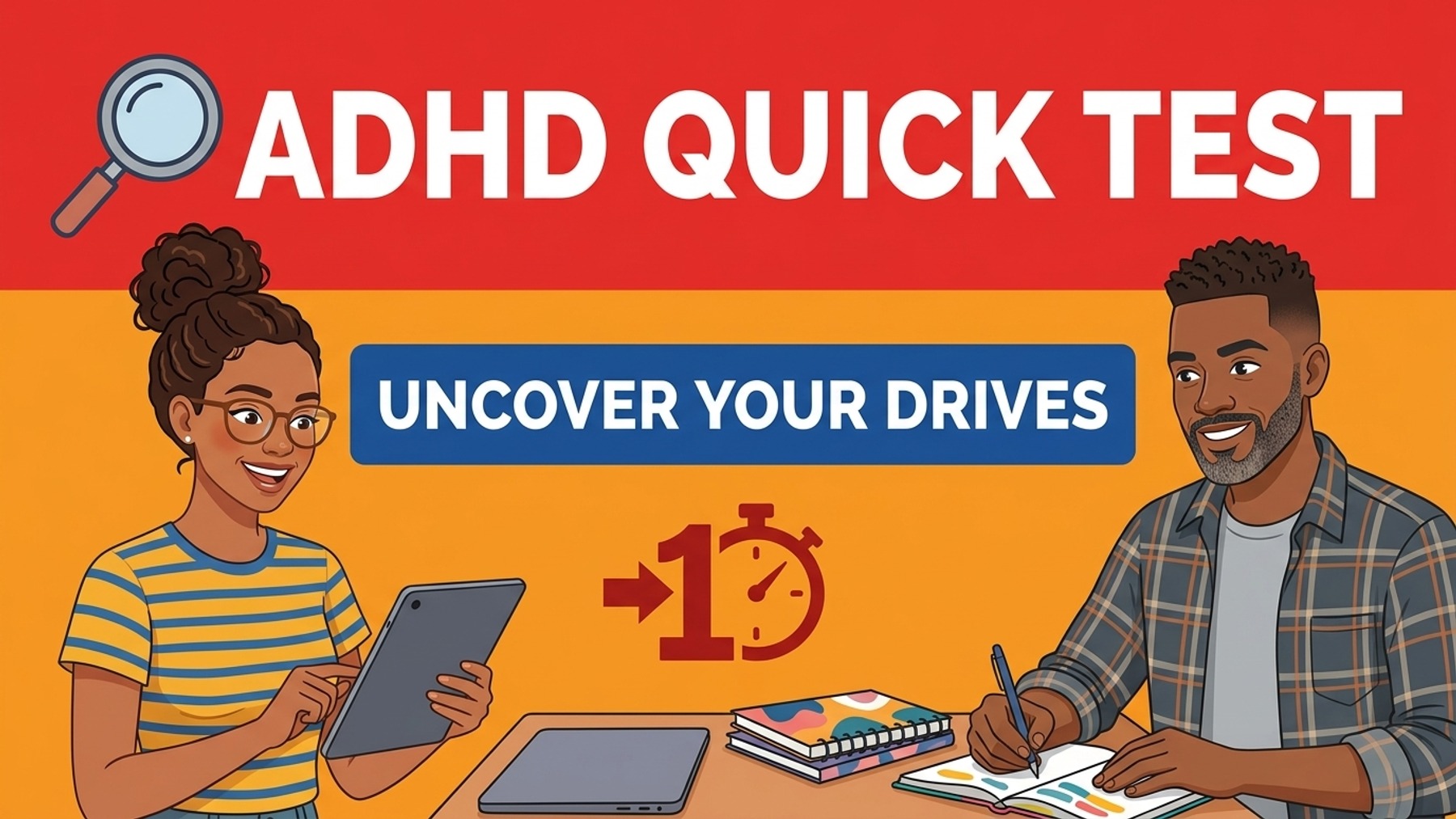 ADHD集中力テストを受けよう！🧠