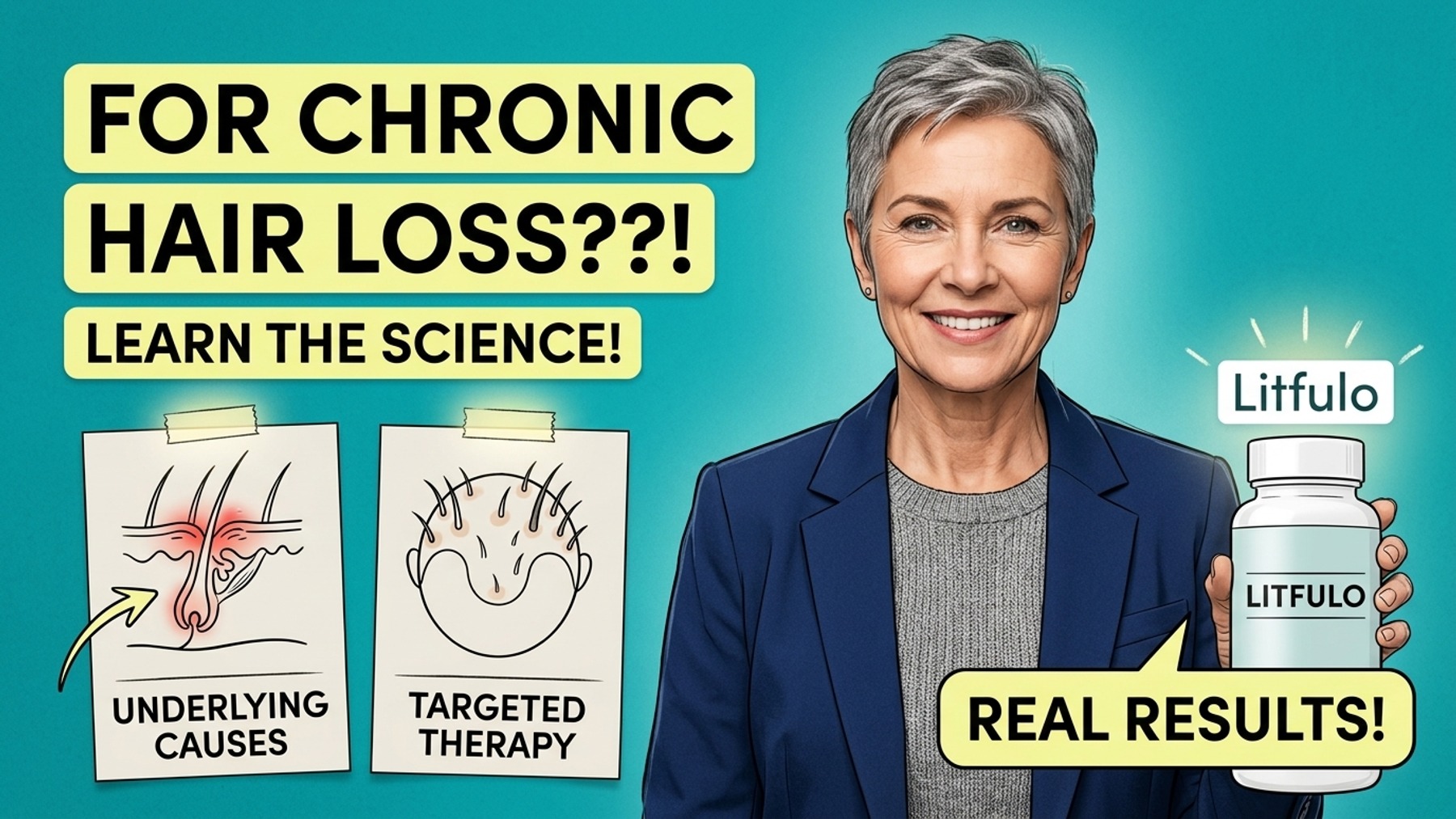 抜け毛は加齢のせいだと決めつけていませんか？