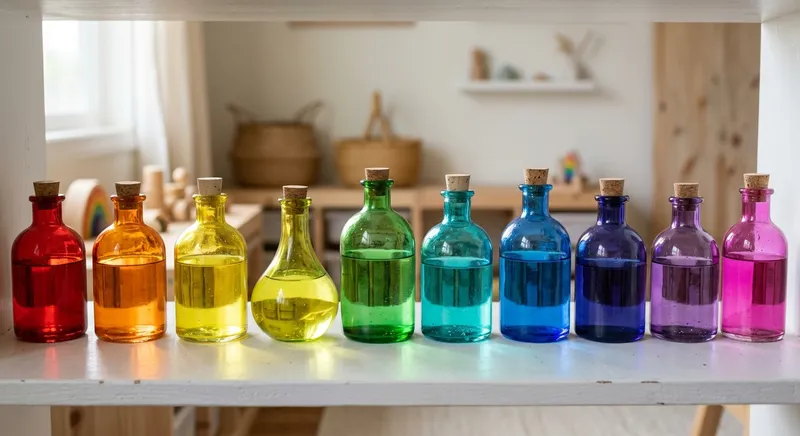 Diversão na Garrafa Arco-Íris! 🌈✨