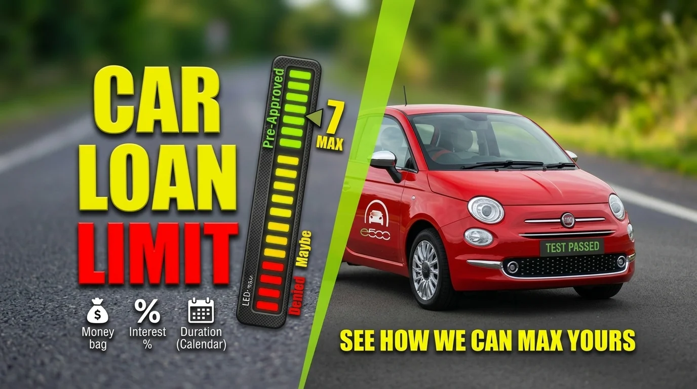自動ローン限度額が気になる？今すぐテスト