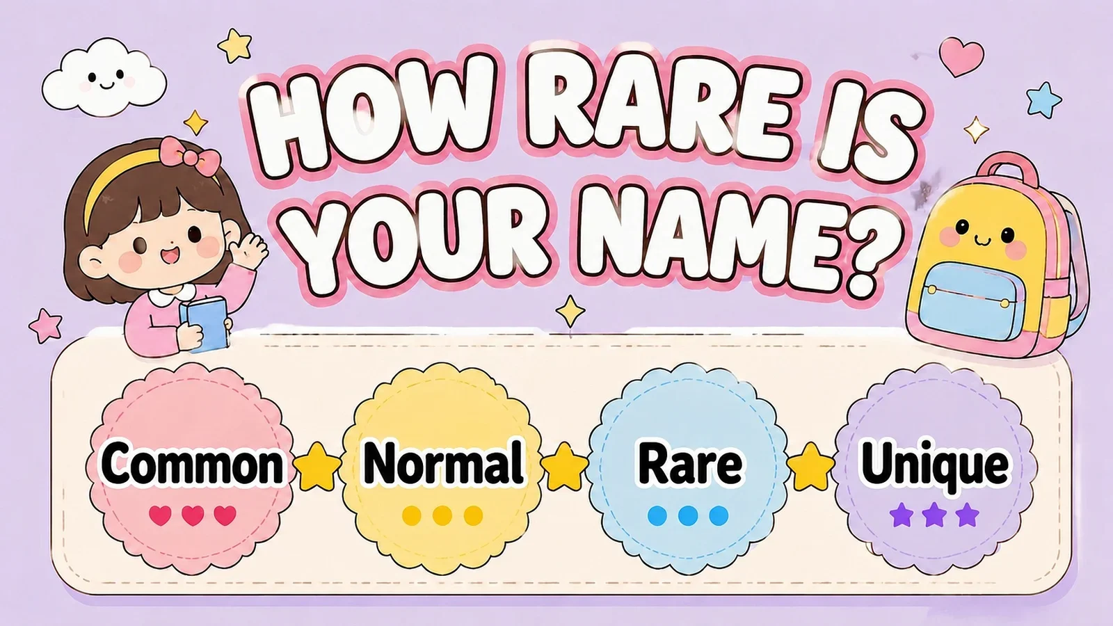 How Rare is Your Name?